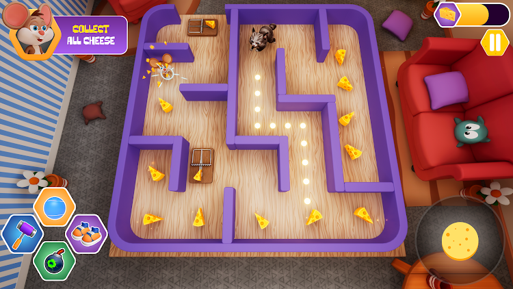 #3. Ollie In The Maze Puzzle Games (Android) By: The Obsidian Studio