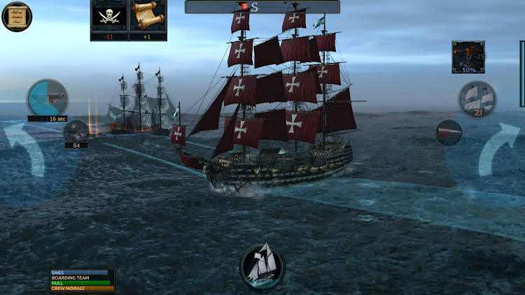 #8. Tempest: Pirate RPG Premium (Android) By: HeroCraft Ltd.