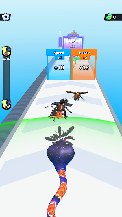 #8. Snake Snack Dash! (Android) By: Mindolin