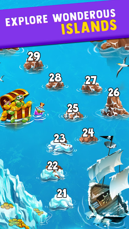 #4. Pirates Gold Coin Party Dozer (Android) By: Mindstorm Studios