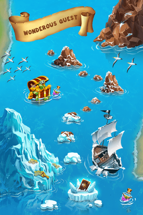 #7. Pirates Gold Coin Party Dozer (Android) By: Mindstorm Studios