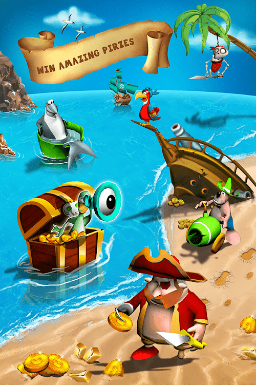 #8. Pirates Gold Coin Party Dozer (Android) By: Mindstorm Studios