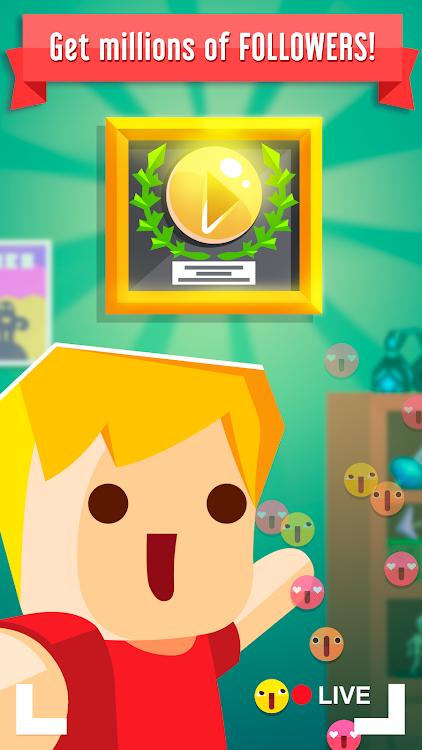 #8. Vlogger Go Viral: Tuber Life (Android) By: Tapps Games