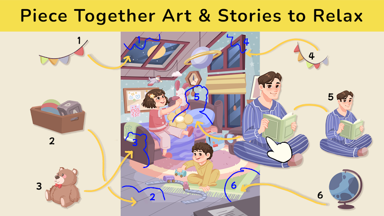 #8. Art Story: Jigsaw Art Puzzle (Android) By: Hyper Cats Studio