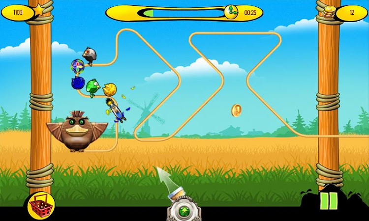 #4. Birds On A Wire Premium (Android) By: EJ Games LLC