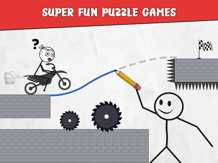 #5. Draw Bridge: Puzzle Games (Android) By: Puzzle Go