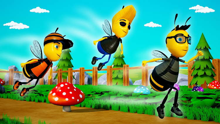 #4. Hexa Bee Endless Runner (Android) By: Stag Games