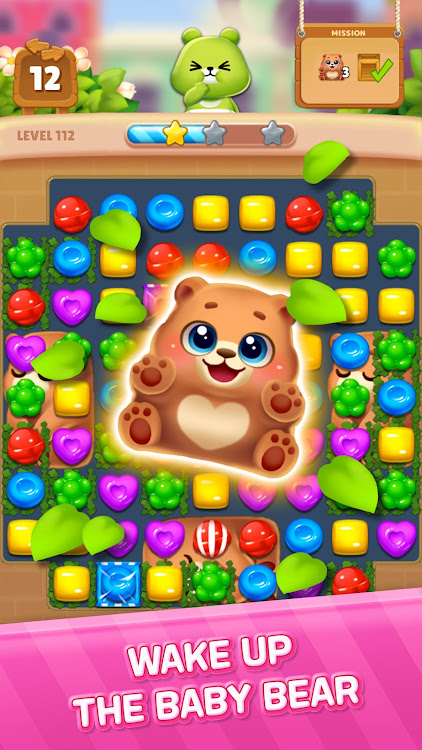 #3. Candy Friends : Match 3 (Android) By: SUPERBOX Inc