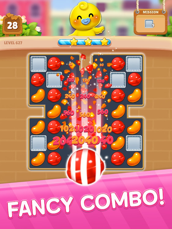 #8. Candy Friends : Match 3 (Android) By: SUPERBOX Inc