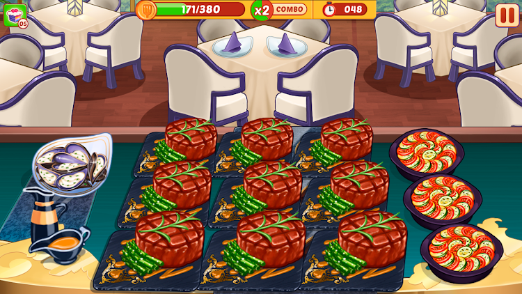 #3. 2024 Cooking Crazy Restaurant (Android) By: Bambo Studio