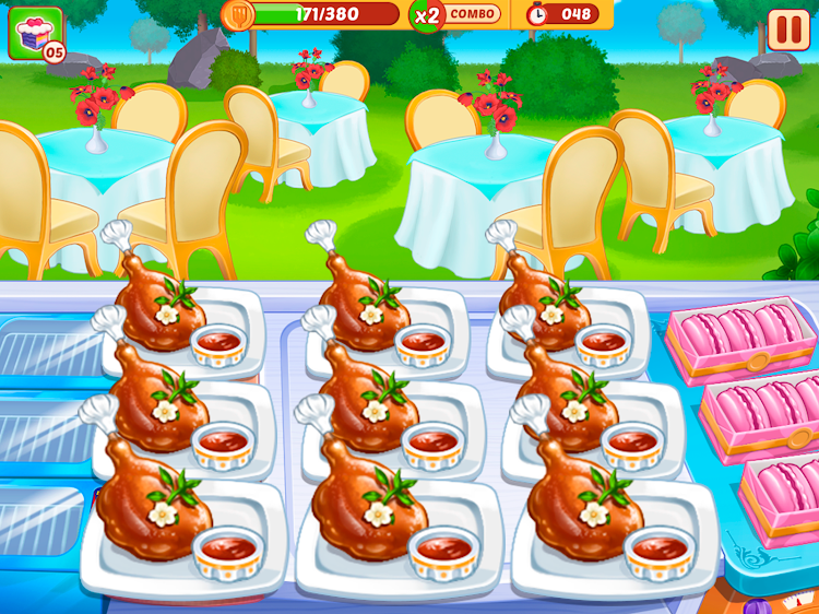 #7. 2024 Cooking Crazy Restaurant (Android) By: Bambo Studio