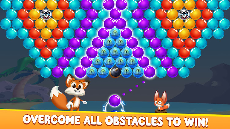 #7. Bubble Shooter: Rescue Panda (Android) By: Tumb Games