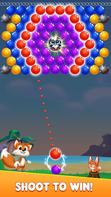 #9. Bubble Shooter: Rescue Panda (Android) By: Tumb Games