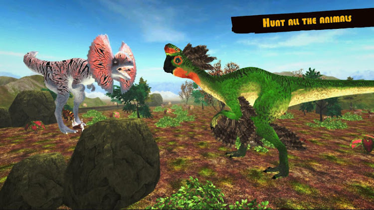 #4. Dinosaur Game Simulator (Android) By: Gamezeniq Technologies