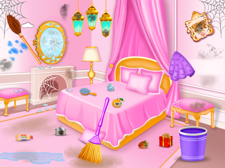 #8. Princess house cleaning advent (Android) By: Gravity Game Studio