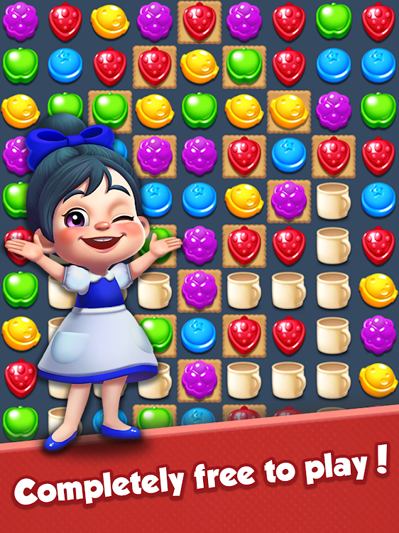 #9. Sugar Hunter®: Match 3 Puzzle (Android) By: SUPERBOX Inc