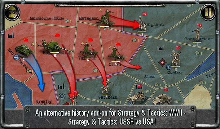 #6. Strategy & Tactics:USSR vs USA (Android) By: HC GLOBAL DISTRIBUTION LIMITED