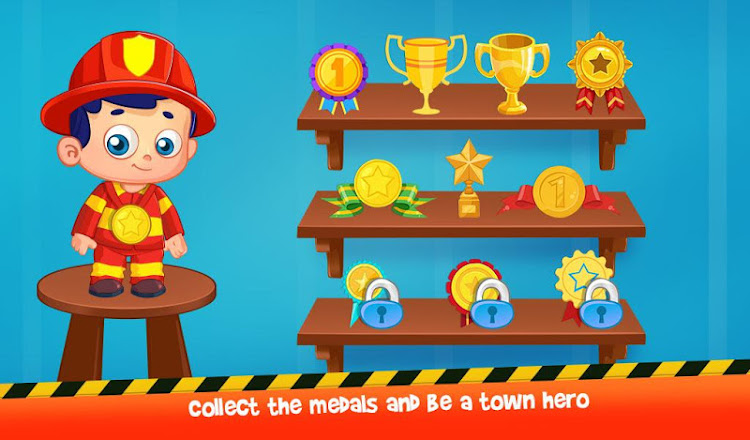 #5. Firefighters Fire Rescue Games (Android) By: Rolling Panda Arts