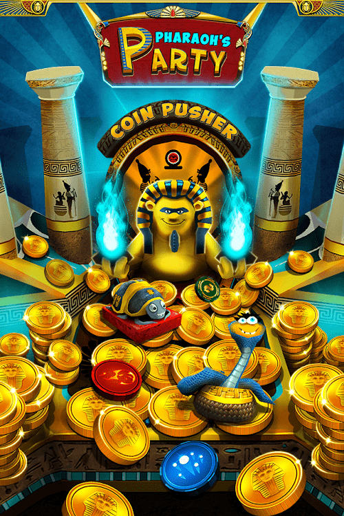 #6. Pharaoh Gold Coin Party Dozer (Android) By: Mindstorm Studios