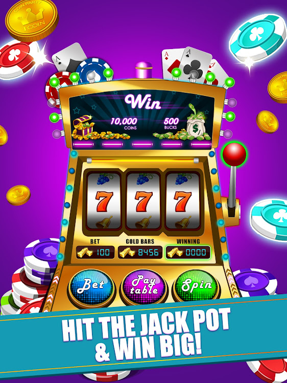 #9. Casino Vegas Coin Party Dozer (Android) By: Mindstorm Studios