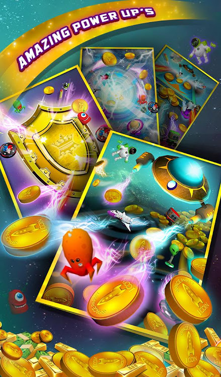 #4. Space Blaze Coin Party Dozer (Android) By: Mindstorm Studios