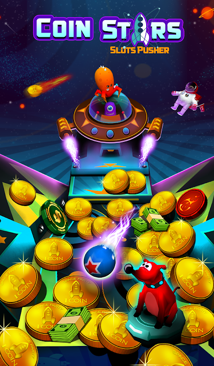 #5. Space Blaze Coin Party Dozer (Android) By: Mindstorm Studios