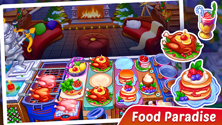 #7. Christmas Fever Cooking Games (Android) By: GameiCreate