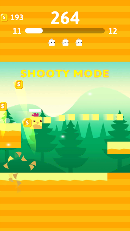 #3. Stacky Bird: Fun Egg Dash Game (Android) By: Kooapps Games | Fun Arcade and Casual Action Games