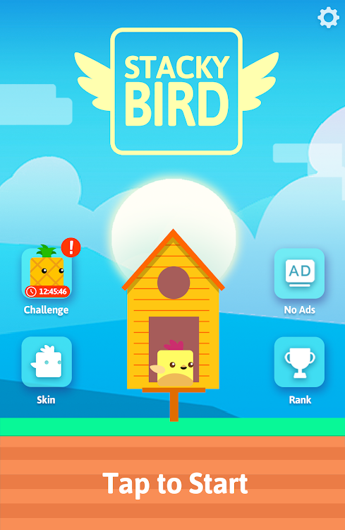 #9. Stacky Bird: Fun Egg Dash Game (Android) By: Kooapps Games | Fun Arcade and Casual Action Games