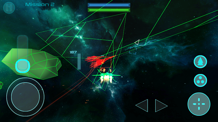 #4. Stickman Space Fighter (Android) By: Neon Warriors Games