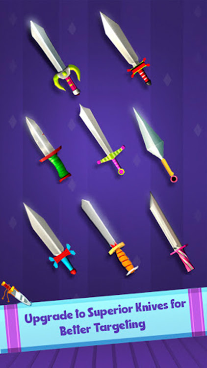 #2. Knife Throw Hit Master (Android) By: Gamezeniq Technologies