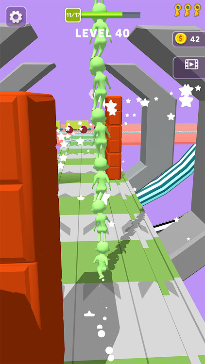 #8. Tower Rush : Running Game (Android) By: Gamezeniq Technologies