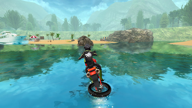 #2. Bike Racing : Water Bike Games (Android) By: Gamezeniq Technologies