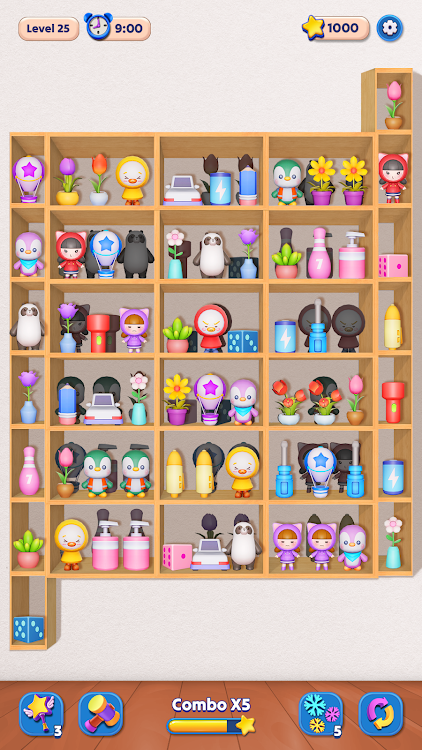 #5. Goods Sorting 3D: Match Master (Android) By: Sugame