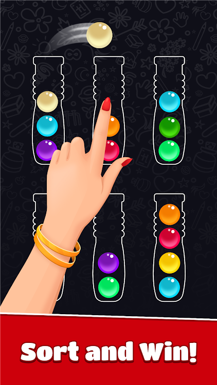 #7. Ball Sort Master - Puzzle Game (Android) By: Kasur Games