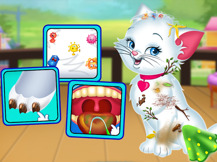 #9. Pet Vet Care : Animal Doctor (Android) By: Supergirl Game Studio