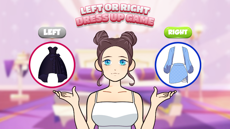 #7. Left or Right: Dress Up Games (Android) By: Commandoo Jsc