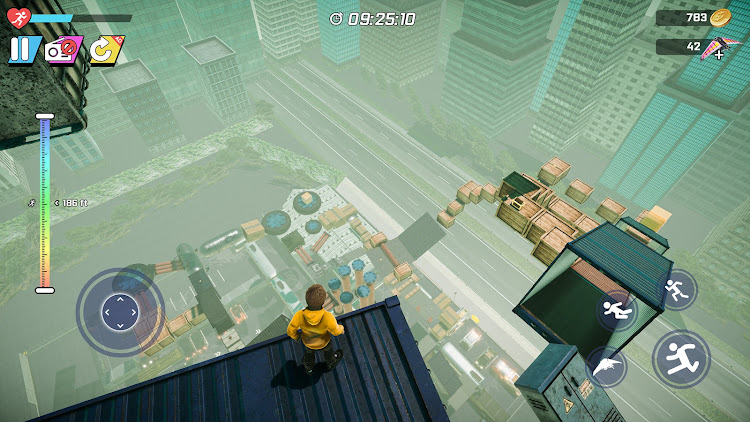 #5. SpeedRun : Parkour Jump Up (Android) By: Supercode Games