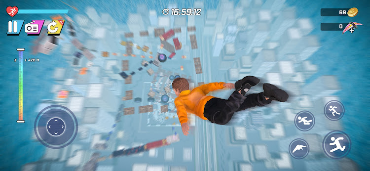 #6. SpeedRun : Parkour Jump Up (Android) By: Supercode Games