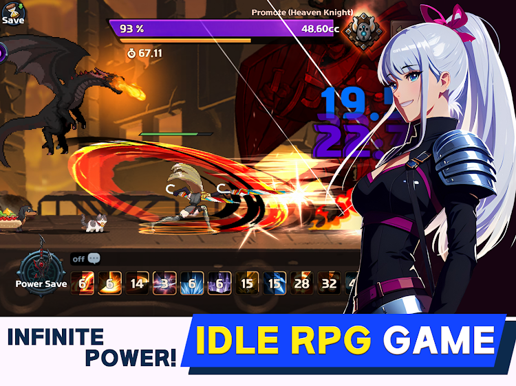 #10. Dual Blader : Idle Action RPG (Android) By: SUPERBOX Inc