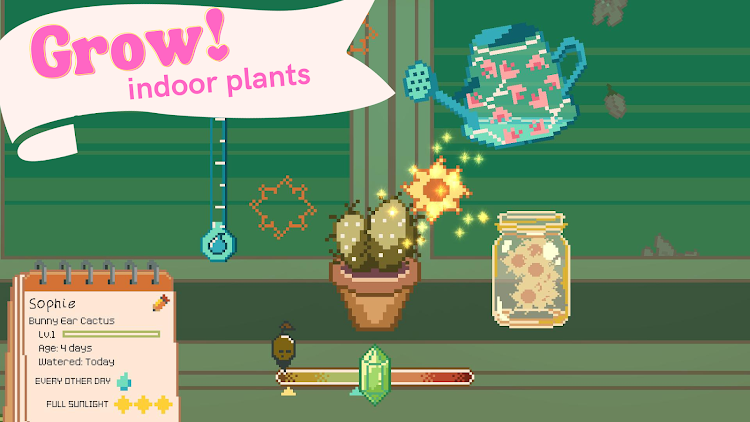 #2. Window Garden - Lofi Idle Game (Android) By: CLOVER-FI Games