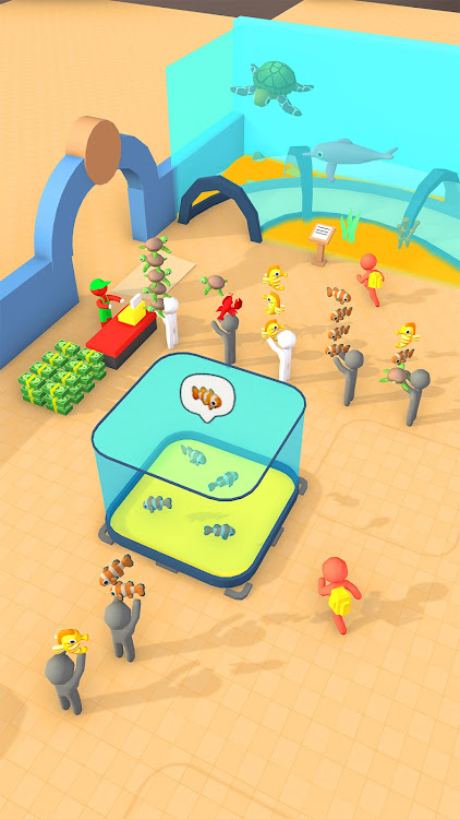 #4. Idle Fish Aquarium Tycoon Game (Android) By: NexaLogic Studio