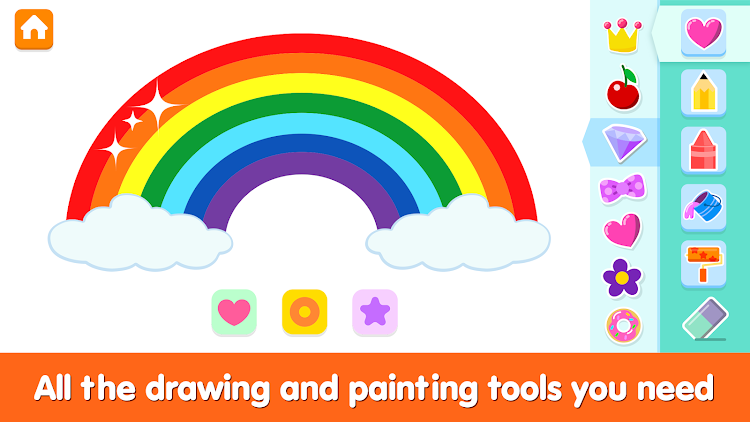 #2. Coloring and Drawing For Kids (Android) By: Toy Tap LLC