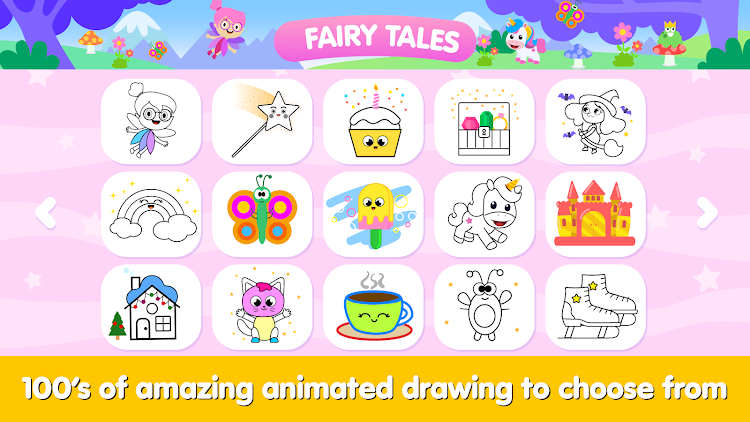 #3. Coloring and Drawing For Kids (Android) By: Toy Tap LLC