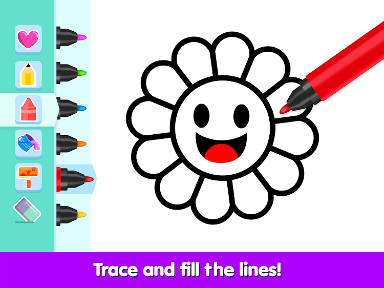 #6. Coloring and Drawing For Kids (Android) By: Toy Tap LLC