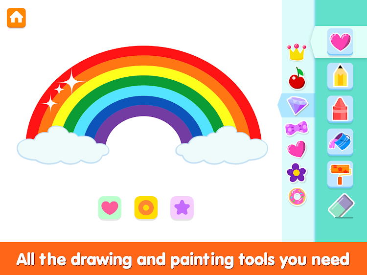 #7. Coloring and Drawing For Kids (Android) By: Toy Tap LLC