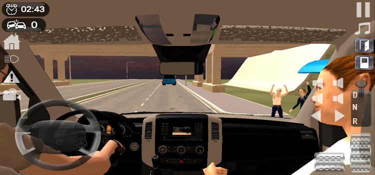 #5. Van Minibus Driving Games (Android) By: ANCAMA