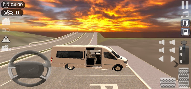 #9. Van Minibus Driving Games (Android) By: ANCAMA