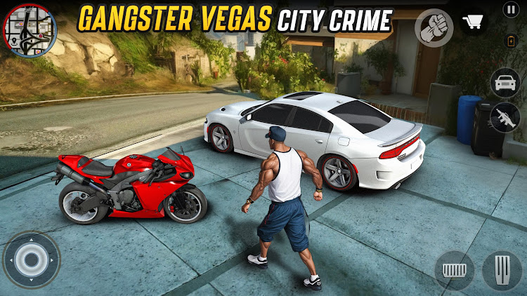 #7. Gangster Vegas Mafia City Game (Android) By: Gaming Switch