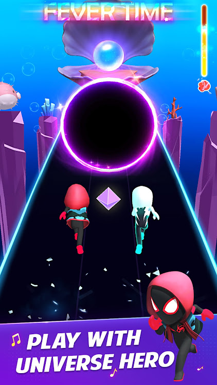 #4. Universe Hero 3D - Music&Swing (Android) By: Remaster Games